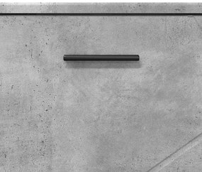 Fürdőszoba Székény Beton szürke 76.5 x 35 x 64 cm Faanyag