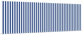 Behúzható napellenző Kék és antracit 400 × 300 cm