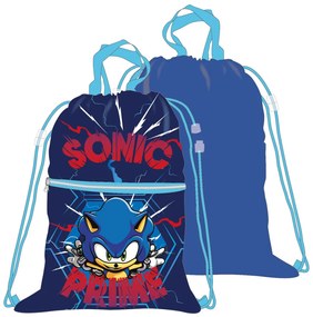 Sonic a sündisznó Prime Deluxe sporttáska, tornazsák 45 cm