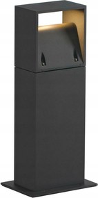 Slv Big White Logs 40, kültéri állólámpa, Led, 3000K, IP44, négyzet alakú, és