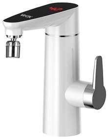 3000W/230V IPX4 vízmelegítő LED kijelzővel, fehér