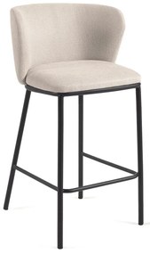 Bézs bárszék (ülésmagasság 65 cm) Ciselia – Kave Home