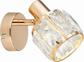 Dubai Mennyezeti Lámpa Fali lámpa Sat Arany 1x40W E14 lámpabúra Arany