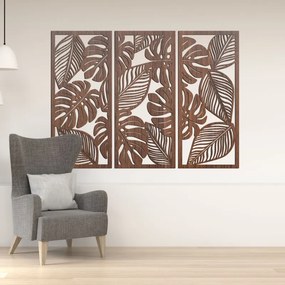 Háromrészes monstera falfestmény | LAJFEN