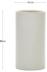 Cement virágcserép ø 42 cm Aiguablava – Kave Home