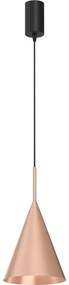CAPITAL kábeles függeszték 1xGX53/15W/230V, átm. 17 cm, rózsaarany