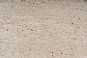 Dohányzóasztal Asude - Fekete, Travertine