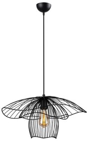 Root fekete függőlámpa, magasság 123 cm - Squid Lighting