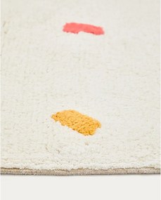 Krémszínű pamut gyerek szőnyeg 90x150 cm Epifania – Kave Home