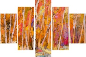 Kép - őszi erdő (150x105 cm)