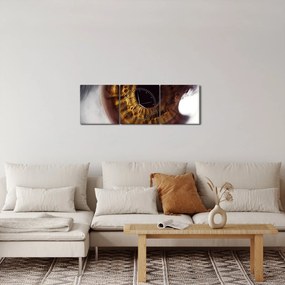 Kép - Szem (órával) (90x30 cm)