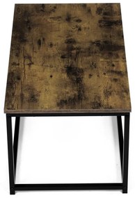 Konferenciás asztal 90 x 48 cm, régi fa
