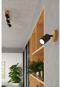 Sollux SL.1290 - Fali spotlámpa VERDO 1xGU10/10W/230V fekete