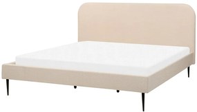 Franciaágy 180 cm Faris (bézs boucle) (ágyráccsal). 1078946