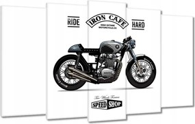 Vászonkép 100x60 Motorkerékpár Antik Vintage
