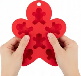 Szilikon Keksz Sütőforma Karácsonyi 16X13 CM Mosogatógép