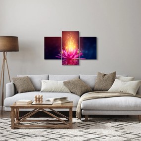 Tavirózsa a vízen képe (90x60 cm)