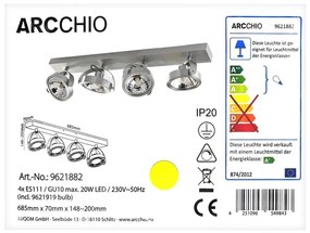 Arcchio Arcchio - LED Spotlámpa MUNIN 4xGU10/ES111/11,5W/230V LW0916