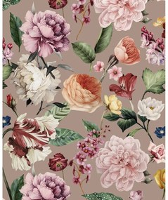 Fiori bézs kétoldalas takaró, 130 x 160 cm - Descanso