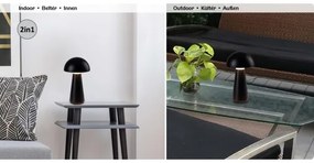 Rabalux 76007 - LED Dimmelhető érintős újratölthető asztali lámpa ISHTAR 3W/5V 2000mAh IP44