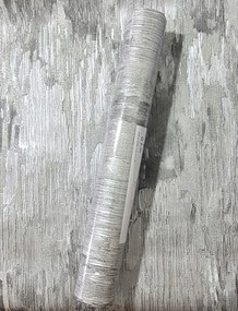 Fali tapéta, dekoratív motívum, ezüst csillámok, Dj241502