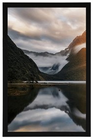 Poszter Milford Sound napkelténél