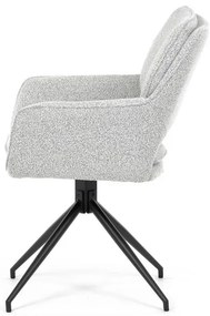 Étkezőszék krém bouclé szövettel. DCH-T1156 CRM2