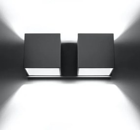 Sollux SL.0658 - QUAD fali lámpa 2xG9/40W/230V szürke