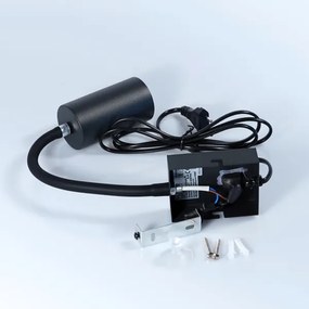 Globo 57911WB - Rugalmas fali lámpa ROBBY 1xGU10/25W/230V fekete