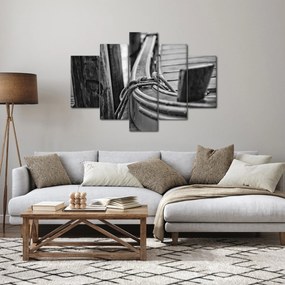 Kép - Egy kikötött hajó (150x105 cm)