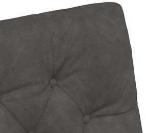 Kerekes Étkező Székek 2 pcs Fekete 58 x 67 x 97 cm Műbőr