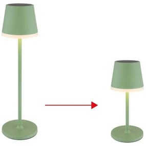 Globo 36637BM - LED Napelemes lámpa LED/0,06W/3V 3000K IP44 zöld