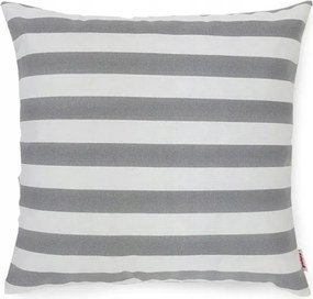 Kültéri párna Uv szűrővel Fehér-szürke 45x45