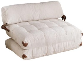 Fold Kadife 2 White kinyitható kanapé