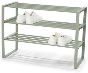 Szürkészöld fém cipőtartó 70x48,5x29 cm Rex – Spinder Design