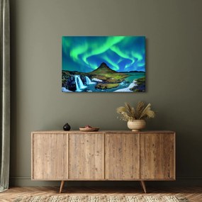 Kép - Kirkjufell, Izland (90x60 cm)