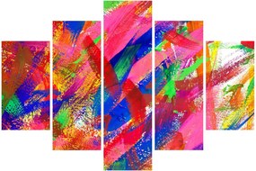 Kép - Színes absztrakció (150x105 cm)