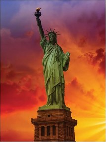 Fotótapéta ég felhők szobor fotótapéta 206 x 27