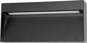 Italux Modern KĂŒltĂ©ri LED lĂĄmpa Fenis Fekete ITXOWL-2695-3K IP54