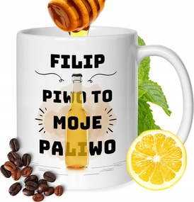 Bögre Fülöp Barát Férj Ajándék Nyomtatott Fehér 330ml