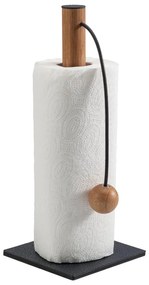 Antracitszürke papírtörlő tartó ø 13 cm Hippo – LIND DNA