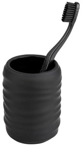 Fekete kerámia fogkefetartó pohár Illana – Wenko
