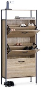 Cipősszekrény rekeszekkel G1009 OAK, tölgyfa