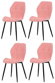 CT-285 PINK2 étkezőszék szett, 4 db
