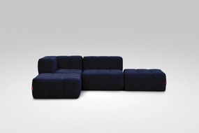 4 Teiliges Modulares Sofa – Blau