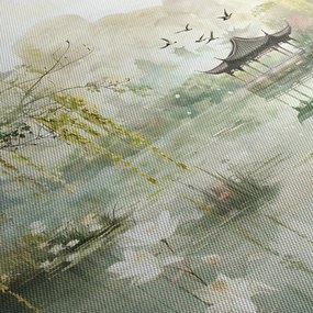 Kép - Kínai tó (120x50 cm)