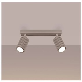 Brilagi - Spotlámpa CRESTO 2xGU10/10W/230V taupe