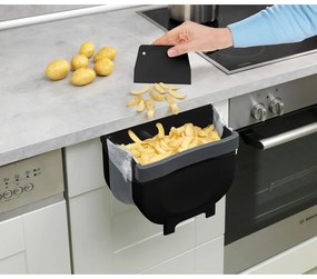 Black Outdoor Kitchen Fago fekete függő hulladékgyűjtő, 5 l - Wenko