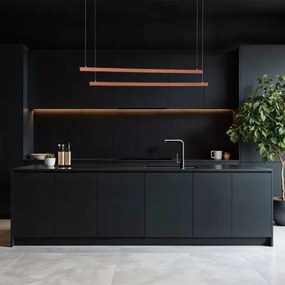 Argon 8837 - LED Csillár zsinóron MIAMI LED/74W/230V 3000K barna