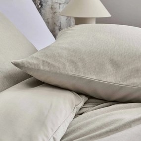 Bézs kétszemélyes-hosszabbított mikroszálas ágyneműhuzat 240x220 cm Azura – douceur d'intérieur